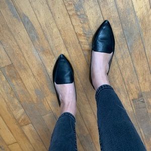Gap black loafers